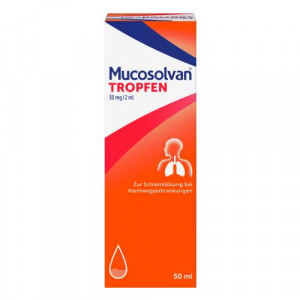 Produktbild von MUCOSOLVAN Tropfen 30 mg/2 ml