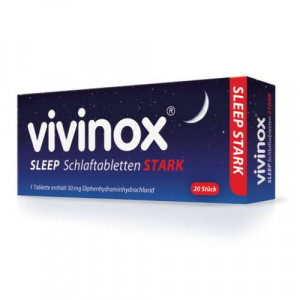Produktbild von VIVINOX Sleep Schlaftabletten stark