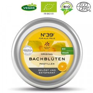 Produktbild von BACHBL&Uuml;TEN Notfall No.39 Pastillen Bio