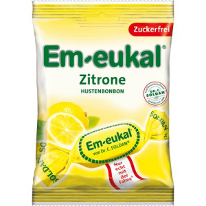 Produktbild von EM-EUKAL Bonbons Zitrone zuckerfrei