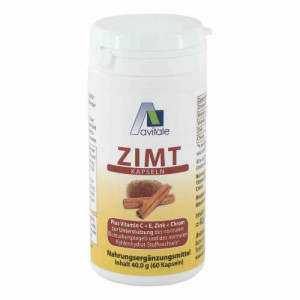 Produktbild von ZIMT KAPSELN 500 mg+Vitamin C+E