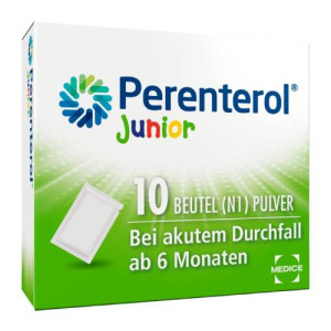Produktbild von PERENTEROL Junior 250 mg Pulver Btl.