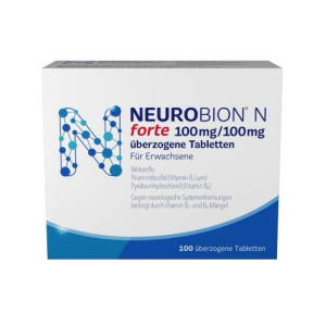 Produktbild von NEUROBION N forte &uuml;berzogene Tabletten