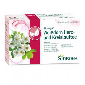 Produktbild von SIDROGA Wei&szlig;dorn Herz- und Kreislauftee Filterb.