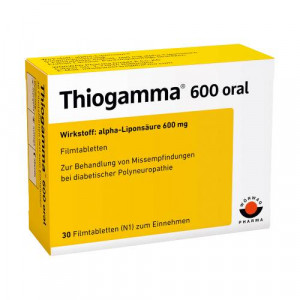 Produktbild von THIOGAMMA 600 oral Filmtabletten