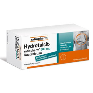 Produktbild von HYDROTALCIT-ratiopharm 500 mg Kautabletten