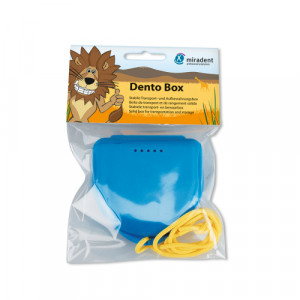 Produktbild von MIRADENT Zahnspangenbox Dento Box I blau