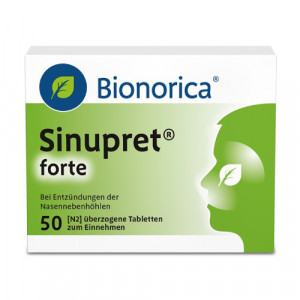 SINUPRET forte &uuml;berzogene Tabletten
