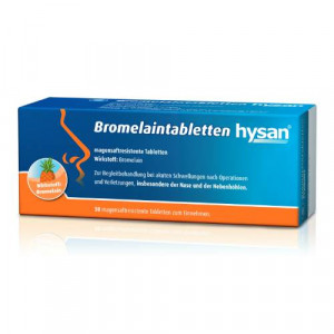 Produktbild von BROMELAIN TABLETTEN hysan magensaftres.Tabletten