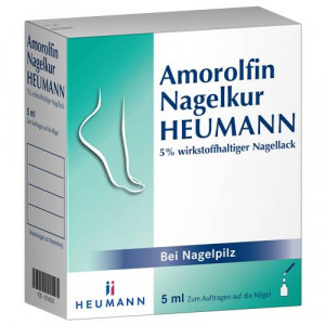 Produktbild von AMOROLFIN Nagelkur Heumann 5% wst.halt.Nagellack
