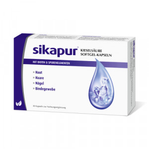 Produktbild von SIKAPUR Kiesels&auml;ure Softgel-Kapseln mit Biotin
