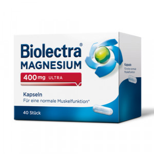 Produktbild von BIOLECTRA Magnesium 400 mg ultra Kapseln