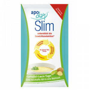 Produktbild von APODAY Kartoffel-Lauch Slim Pulver Portionsbeutel