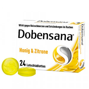 Produktbild von DOBENSANA Honig- u.Zitronengeschm.1,2mg/0,6mg Lut.