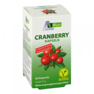 Produktbild von CRANBERRY VEGAN Kapseln 400 mg