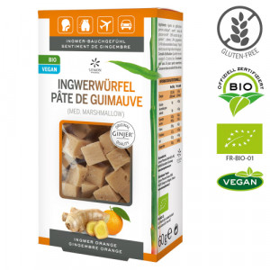 Produktbild von INGWER GINJER Ingwerw&uuml;rfel Orange