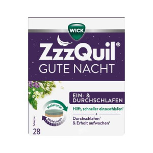 Produktbild von WICK ZzzQuil Gute Nacht Ein- und Durchschlafen TAB